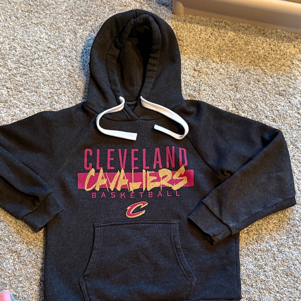 Cleveland Cavaliers Kids Hoodie - Black and Red
